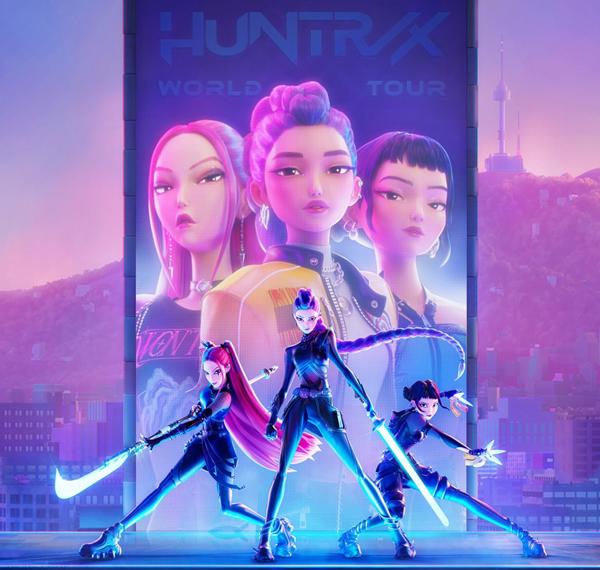 Fotograma cedida por Netflix de la serie de animación 'KPop Demon Hunters' ('Las guerreras k-pop'). EFE/Netflix /SOLO USO EDITORIAL /NO VENTAS /SOLO DISPONIBLE PARA ILUSTRAR LA NOTICIA QUE ACOMPAÑA /CRÉDITO OBLIGATORIO
